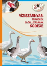 Víziszárnyas-termékek előállításának kódexe